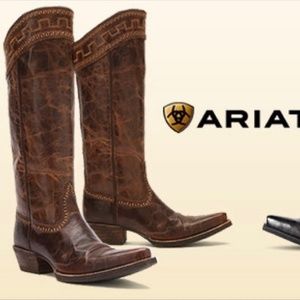Ariat-Sahara Western Boot | Size 9.5 | Sassy Brown